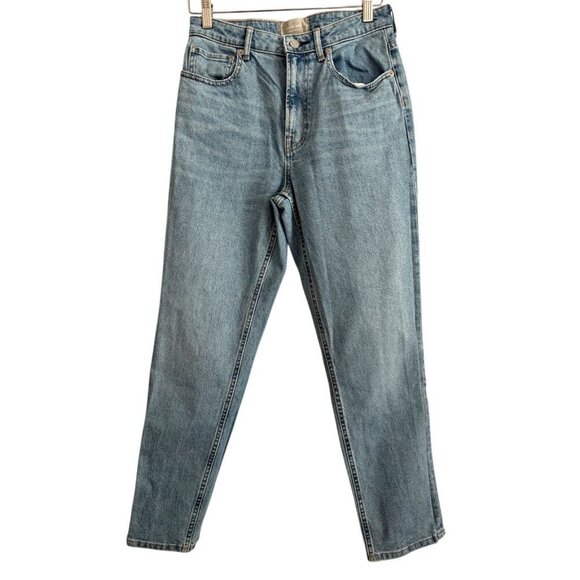 Everlane The Curvy Cheeky Blue Denim High Rise Jeans Women’s Size 29 Stretch - Picture 1 of 10
